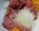 焼肉のタレ風味ハンバーグ作り方2写真