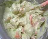 エビ&アボカドの揚げ餃子作り方3写真