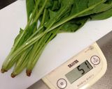 *法蓮草もね♪キャベツ&ベーコン炒め*作り方1写真
