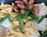 豆腐と卵の炒めもの作り方3写真