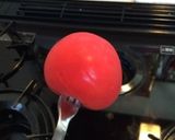 簡単お湯なし！トマトの湯むき？離乳食にも作り方1写真