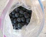 ブルーベリー冷たいスムジー作り方1写真