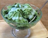 抹茶ラテかき氷作り方4写真