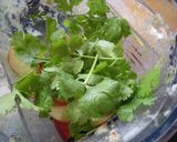 夏野菜のグリーンスムージー作り方1写真
