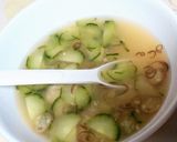 ズボラで簡単☆味噌汁リメイク冷汁（梅味）作り方3写真
