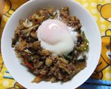 残り野菜で簡単スタミナ肉みそ丼作り方7写真
