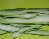 きゅうりでなんちゃんて素麺作り方1写真