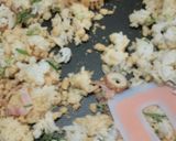 夏休み子供喜ぶえびせんチャーハン作り方3写真
