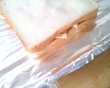 ハム チーズ コーンのホットサンド作り方5写真