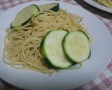 ズッキーニとトマトの冷製パスタ作り方6写真