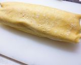 ハチミツとクリームチーズのクレープロール作り方10写真