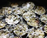 ナスしらすチーズ焼き　バジルの香り作り方4写真