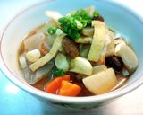具だくさんのけんちん汁＆けんちんうどん作り方7写真