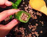 丸ごと万願寺唐辛子の肉詰め作り方2写真