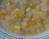 食事制限中に☆具だくさん野菜スープ作り方4写真