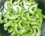 なすとゴーヤの肉味噌炒め作り方2写真