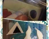 キャラ弁 妖怪ウォッチ コマさん作り方2写真