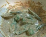 お弁当おかず*オクラのタレマヨ胡麻和え作り方5写真