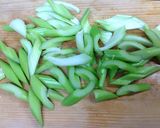 干し野菜 セロリと鶏の塩炒め作り方3写真