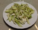 干し野菜 セロリと鶏の塩炒め作り方5写真