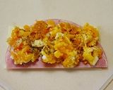 ハムチーかぼちゃのブリトー風焼き春巻き作り方2写真