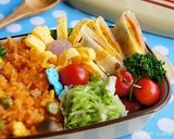 ハムチーかぼちゃのブリトー風焼き春巻き作り方5写真