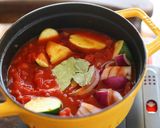 夏野菜◎クミンとナツメグの赤トマトスープ作り方3写真