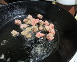 即席ラーメン素でごろごろチャーシュー炒飯作り方4写真