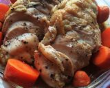 つゆの素&鶏胸肉で大皿料理作り方5写真