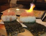 居酒屋風✿炙り明太バターの焼きおにぎり作り方8写真