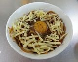 残ったハヤシで卵のせグラタン♪作り方3写真
