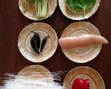 簡単生春巻！紫とうがらしや冷蔵庫の野菜で作り方1写真