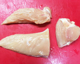 鶏ムネ肉は切り方次第でやわらかく♡作り方7写真