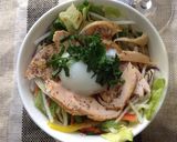 ☆ファミコレで♬簡単チキンサラダうどん☆作り方7写真