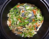 肉なし!野菜塩焼そば作り方4写真