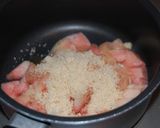 桃でかき氷シロップ風作り方1写真