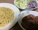 ローストビーフのサラダパスタ作り方2写真