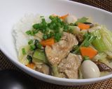 切り干し大根入り！中華丼作り方4写真