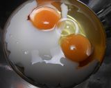 アーモンドミルク入り玉子焼き作り方3写真