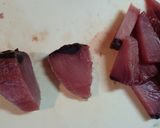 簡単マグロの竜田揚げ☆鯖・鯵・鰤(青魚)作り方1写真