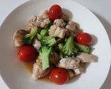 ♧鶏もも肉とブロッコリー炒め♧作り方6写真