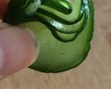 キュウリのサラダ（洋風酢の物）作り方1写真