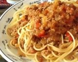 簡単ミニトマトで濃厚ミートソースパスタ作り方4写真