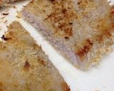 グリルピザプレートで揚げないトンカツ作り方3写真