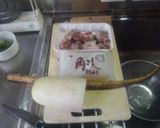 【押すだけ】牛スジ煮【炊飯器】作り方1写真