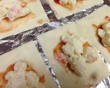 餃子の皮deポテサラピザ♪作り方3写真