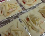 餃子の皮deポテサラピザ♪作り方4写真