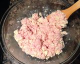 お豆腐入り♡つくねハンバーグ作り方3写真