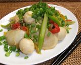 干しカブとパプリカの中華炒め作り方4写真