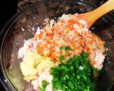 お豆腐入り♡つくねハンバーグ作り方4写真